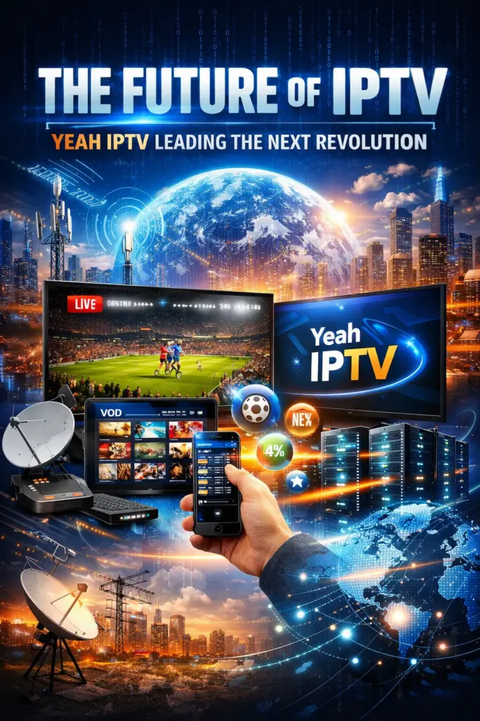 Future of IPTV with Yeah IPTV leading next-generation streaming on smart TV and mobile devices